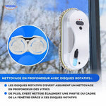 CleanSweep™ Robot de Fenêtre | Nettoyage Automatique avec Capteurs & Pulvérisation d’Eau ou Tampons de Rechange.