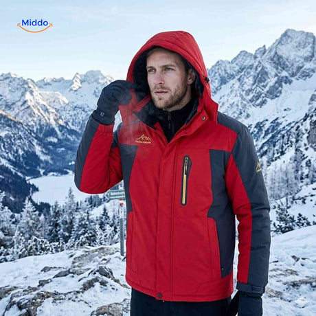 Veste d'hiver OutdoorJackets pour homme, vue produit 5