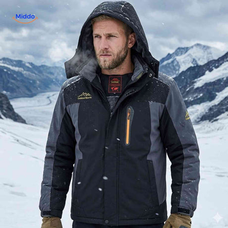 Veste d'hiver OutdoorJackets pour homme, vue produit 2