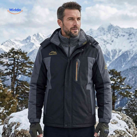 Veste d'hiver OutdoorJackets pour homme, vue produit 6