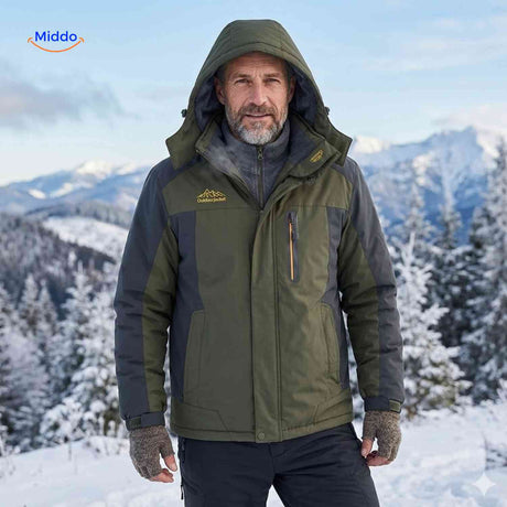 Veste d'hiver OutdoorJackets pour homme, vue produit 3