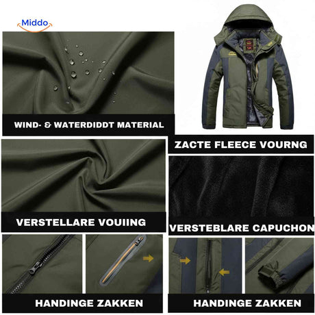 Veste d'hiver OutdoorJackets pour homme, vue produit 18