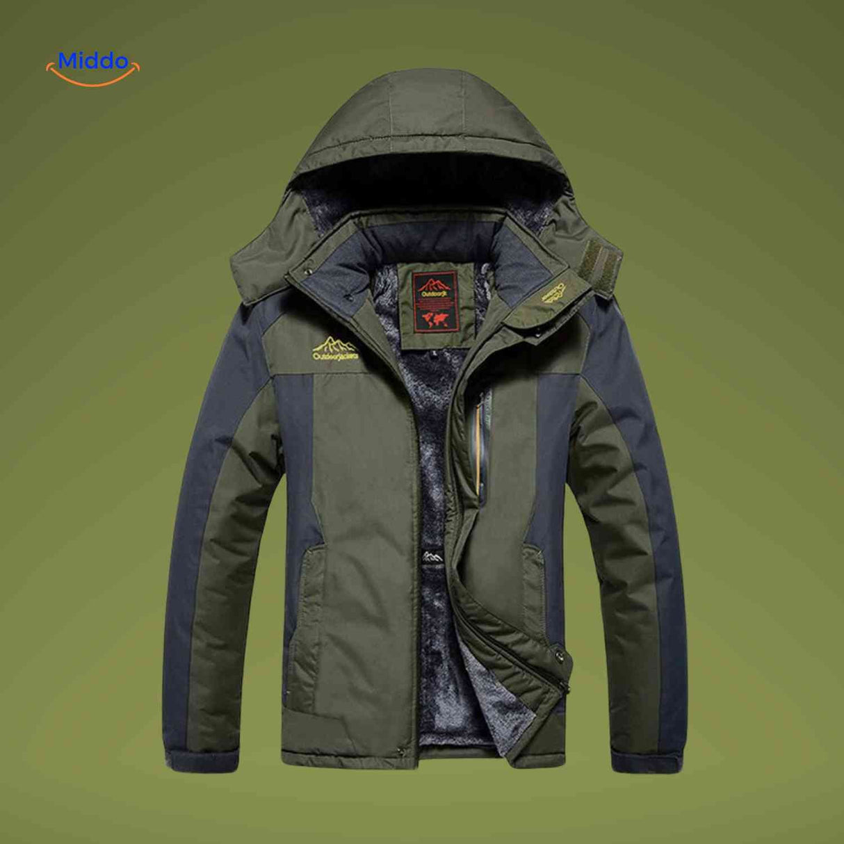 Veste d'hiver OutdoorJackets pour homme, vue produit 13