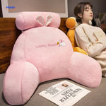 ComfyBack Coussin Lombaire design toast orange vue de côté middo