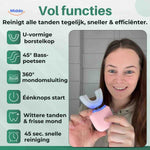 Dentora Tandenborstel u vormige borstelkop snelle reiniging www.middo.nl