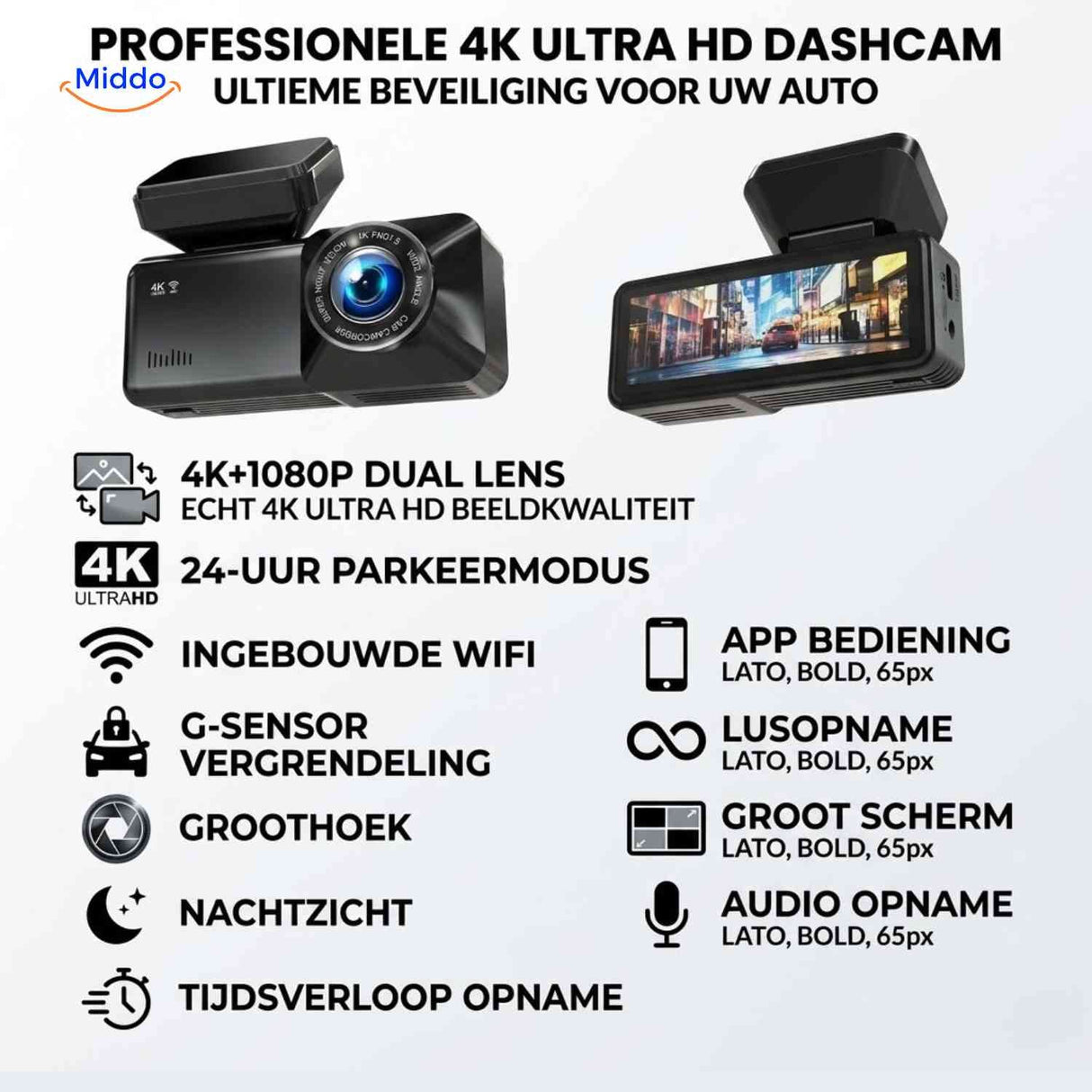 DriveGuard dashcam enregistrement vidéo pour sécurité automobile