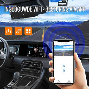 DriveGuard dashcam WiFi avec application et affichage en direct