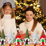 FestiveFrights Calendrier en peluche famille convivialité avec décoration de Noël nains
