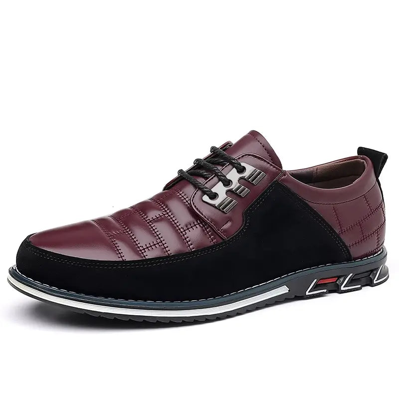Chaussures homme Flexaro à enfiler, rouge, vue 16