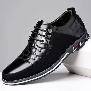Chaussures homme Flexaro à enfiler, noir, vue 19