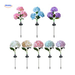 Florora Lantaarn hortensia tuinlampen set met led www.middo.nl