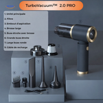TurboVacuum™ 2.0 Pro – Le Nettoyeur Ultime pour un Bureau Impeccable