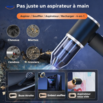 TurboVacuum™ 2.0 Pro – Le Nettoyeur Ultime pour un Bureau Impeccable