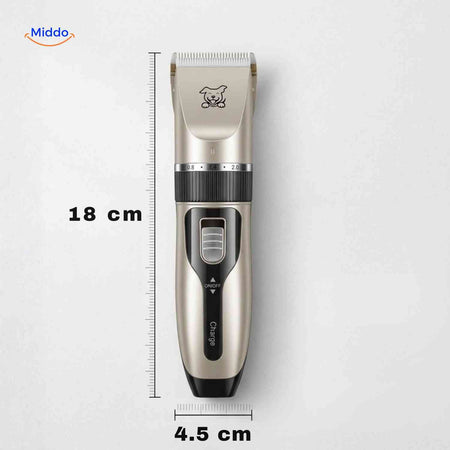 Tondeuse FurEase pour animaux format compact 18 cm 4,5 cm www.middo.be