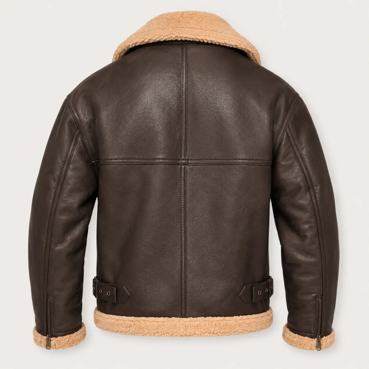 Furvello veste homme effet cuir doublée vue de face