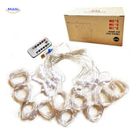 GlowStrand LED gordijn met afstandsbediening en lichtstrengen www.middo.nl