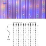 GlowStrand LED gordijn met sterren lichteffecten voor thuis www.middo.nl