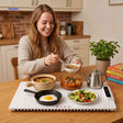 Chauffe-plats HeatFold pliable en silicone avec minuterie, vue 01