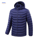 HeatWave Capuche confort hiver bescherming blauw middo