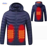 HeatWave Hoodie gewatteerd comfort middo
