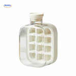 IceNova Flesbeker wit compacte ijsblokjesfles met schroefdop www.middo.nl