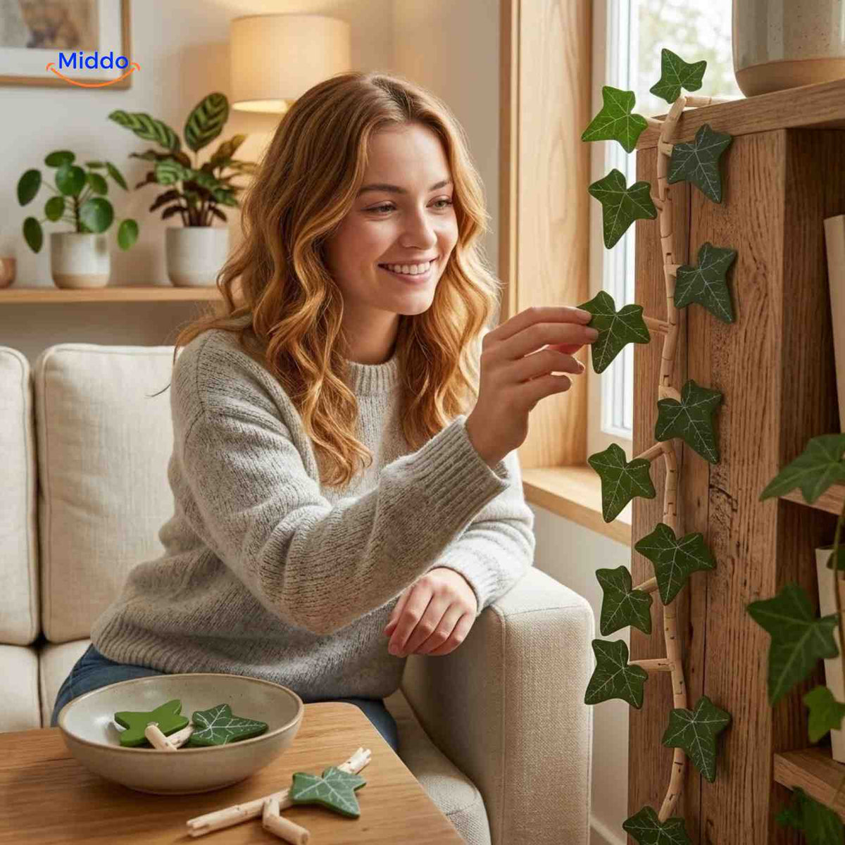 Lierre magnétique IvyFlex décoratif et modulaire, vue 01