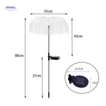 JellyGlow Solar boom licht fontijn met kleurvolle decoraties www.middo.nl
