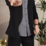 LayerFlex Knit moderne slim fit overhemd stijlvol comfortabel