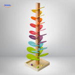 LearnPlay Ballenbaan Boom montage stapels met bladen www.middo.nl