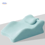 LegraLift Kussen blauw met hoofdsteun www.middo.nl