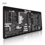 Lernopad Muismat macbook macos shortcut overzicht apple werkplek accessoire www.middo.nl