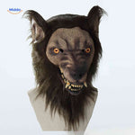 Lupinox Masker griezelige wolf kostuum accessoire halloween www.middo.nl