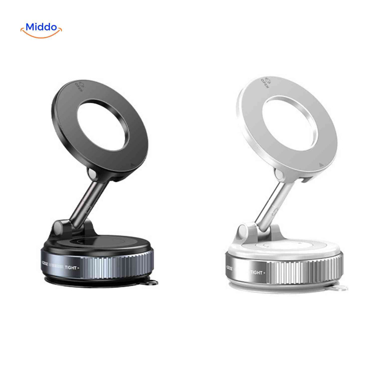 MagnaFold support téléphone à forte fixation magnétique pour voiture
