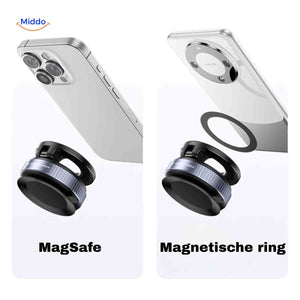 MagnaFold support téléphone réglable avec base à vide et molette