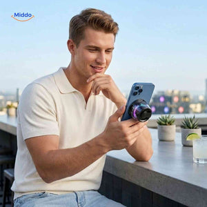 Enceinte MagniBeat Bluetooth magnétique avec éclairage LED, vue 16
