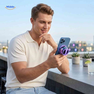 Enceinte MagniBeat Bluetooth magnétique avec éclairage LED, vue 17