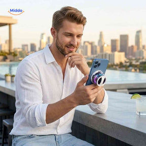 Enceinte MagniBeat Bluetooth magnétique avec éclairage LED, vue 15