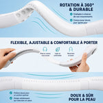 NekFan™ - Ventilateur de Cou Rechargeable Portable pour un Refroidissement Instantané !