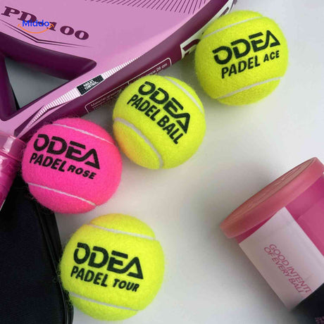 Balles de padel PadelPro avec tube, vue produit 1