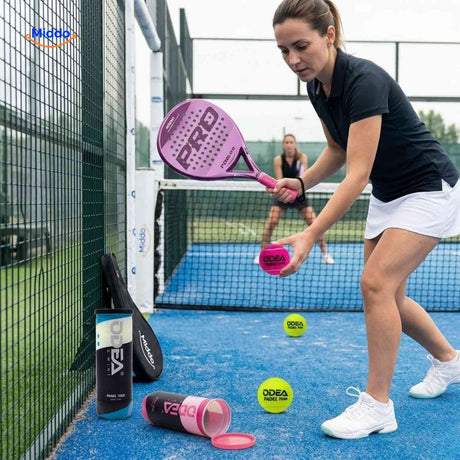 Balles de padel PadelPro avec tube, vue produit 3