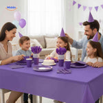 PartyLux Set de vaisselle fêtetable jetable vaisselle assiettes gobelets couverts enfants www.middo.fr