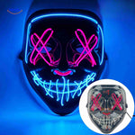 PhantomGlow Masker roze blauw led masker www.middo.nl