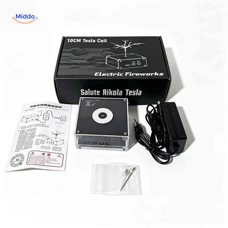 Bobine Tesla PlasmaTune Bluetooth pour démonstration scientifique, vue 20