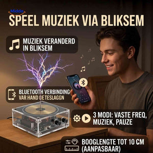 Bobine Tesla PlasmaTune Bluetooth pour démonstration scientifique, vue 10