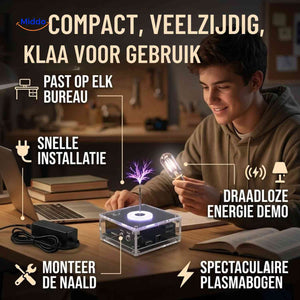 Bobine Tesla PlasmaTune Bluetooth pour démonstration scientifique, vue 11