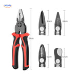 ProTool 6 in 1 veelzijdige tool set voor snijden strippen en krimpen www.middo.nl