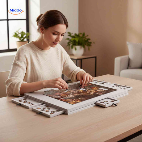 Plateau puzzle pliable PuzzleNest 1000 pièces, vue produit 2