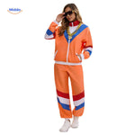 RetroVibe Set femme sportset casual survêtement met rits www.middo.fr