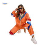 RetroVibe Set sportif femmepak met ritssluiting set www.middo.fr