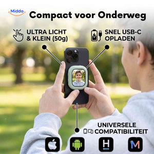 Moniteur selfie SnapView magnétique pour smartphone, vue 06